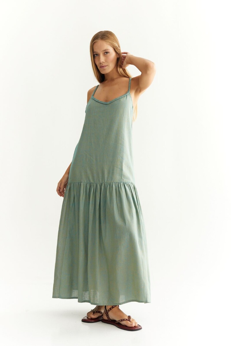Vestido Nora - Verde 