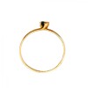Anillo Solitario-Oro bajo-Piedra Zafiro-AN8124 conpiedra