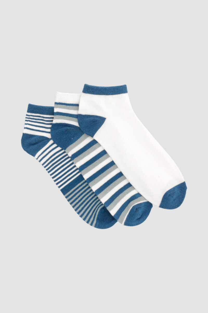 Medias hombre pack x3 ciclista Variante 38