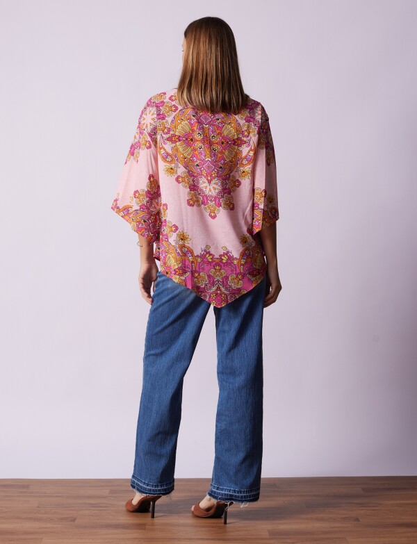 Blusa Mandala ROSA/MULTI
