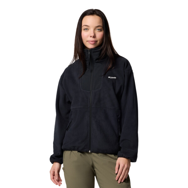 Campera Sequoia Grove Full Zip Mujer BLACK / SHARK