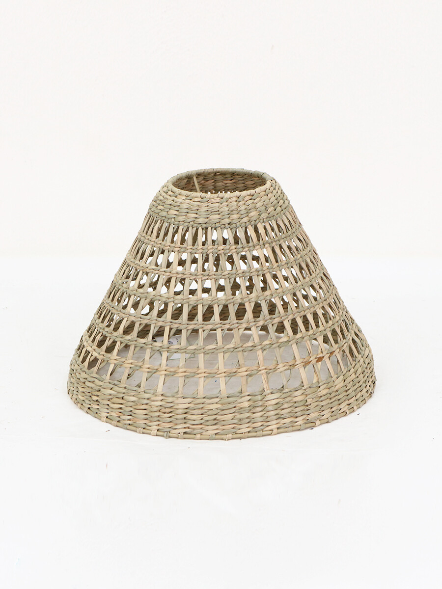 LAMPARA DE TECHO CÓNICA - MARRON 