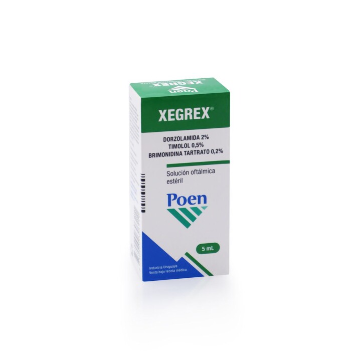 XEGREX GOTAS OFTALM. FR. X 5 ML. única