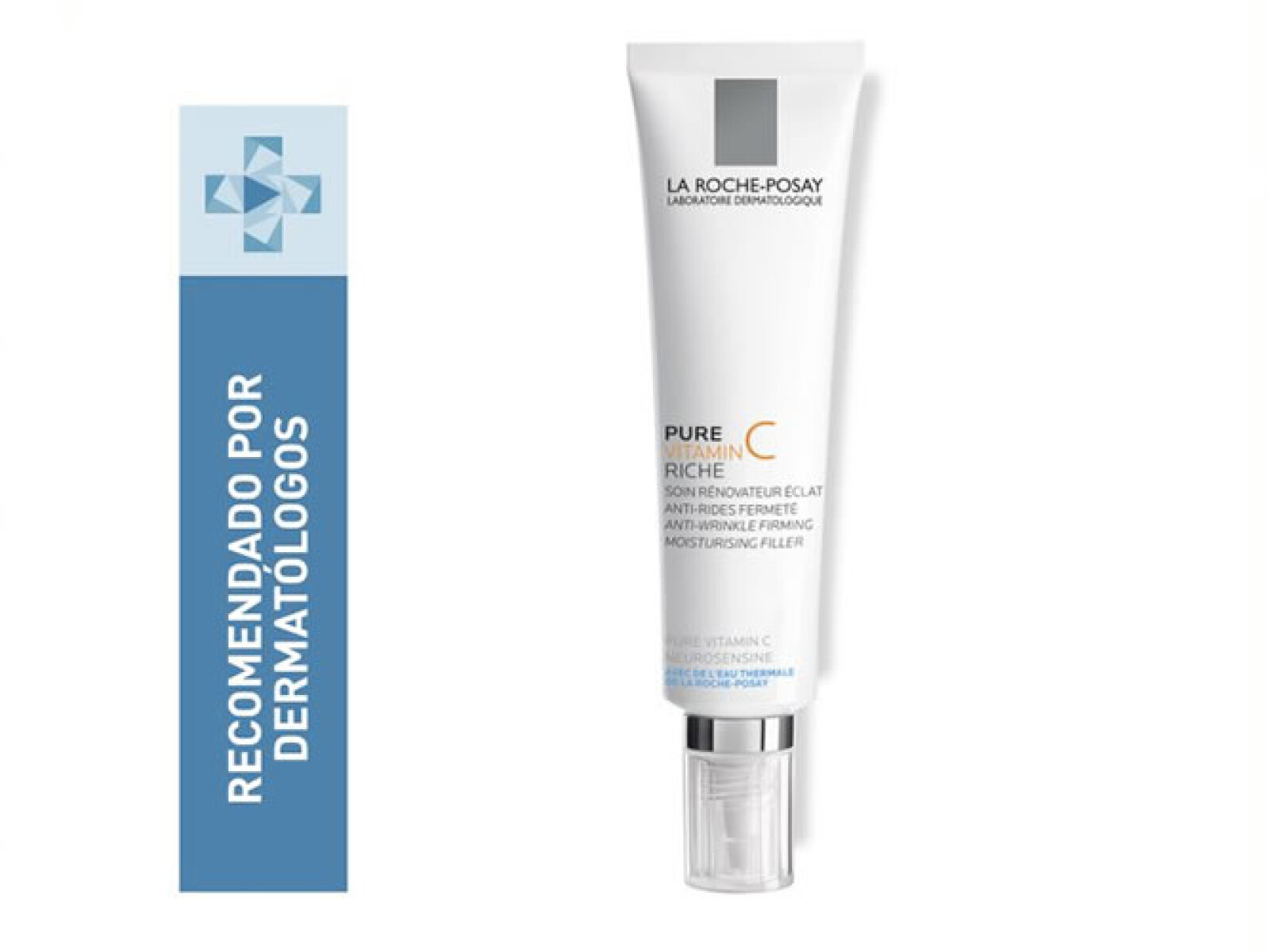 La Roche-Posay Pure Vitamin C Riche 40ml – Hidratación Intensa y Efecto Antioxidante