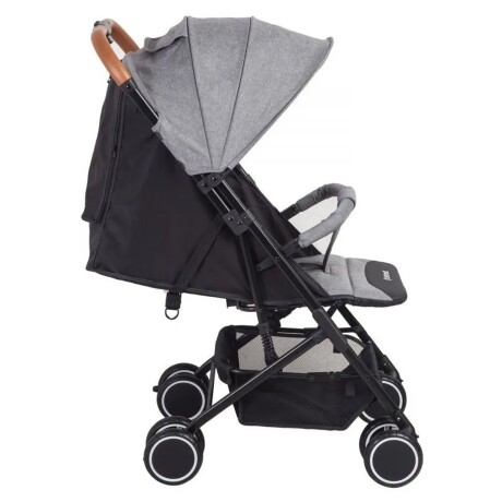 Coche de bebé Bebesit Sprint plegable ultra compacto Gris