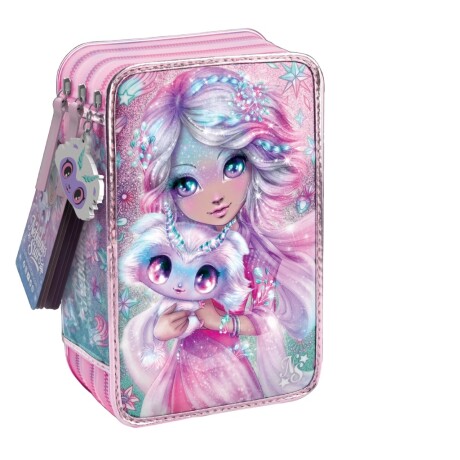 Cartuchera 3 pisos Estrelia y Astria