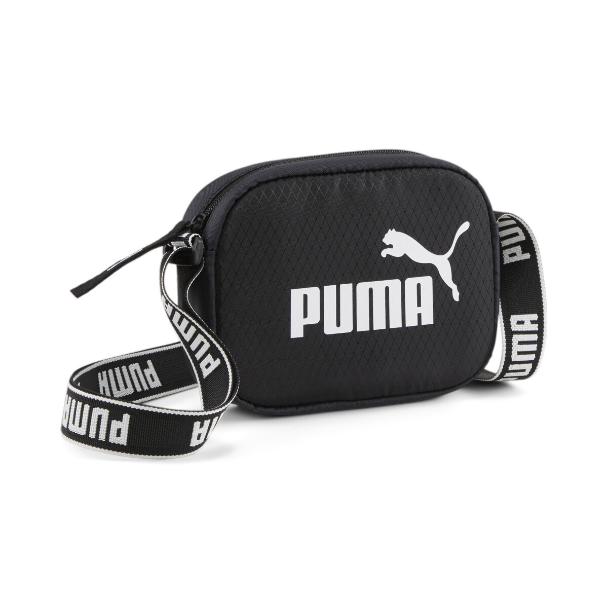 Bolso Puma Core Base Large Shop negro blanco mujer