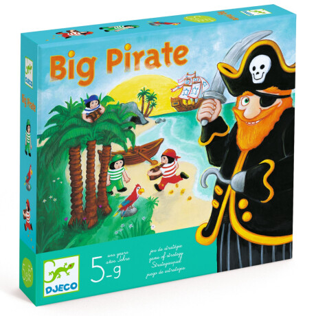 Juego de mesa Djeco Big Pirate 5 años en adelante