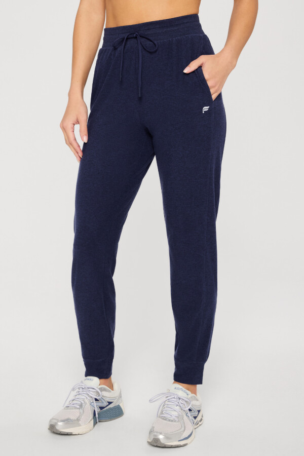 Leggings Jogger Cloud Jersey Mujer Deep Navy Heather