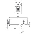LAVATORIO TEMPORIZADOR DE PARED FV Lavatorio Temporizador De Pared Fv
