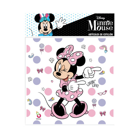 Cotillón Servilletas Impresas x 20 Minnie U