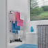 Tendedero Vertical De Pie Plegable 3 Niveles Ropa Coliseu Variante Color Blanco
