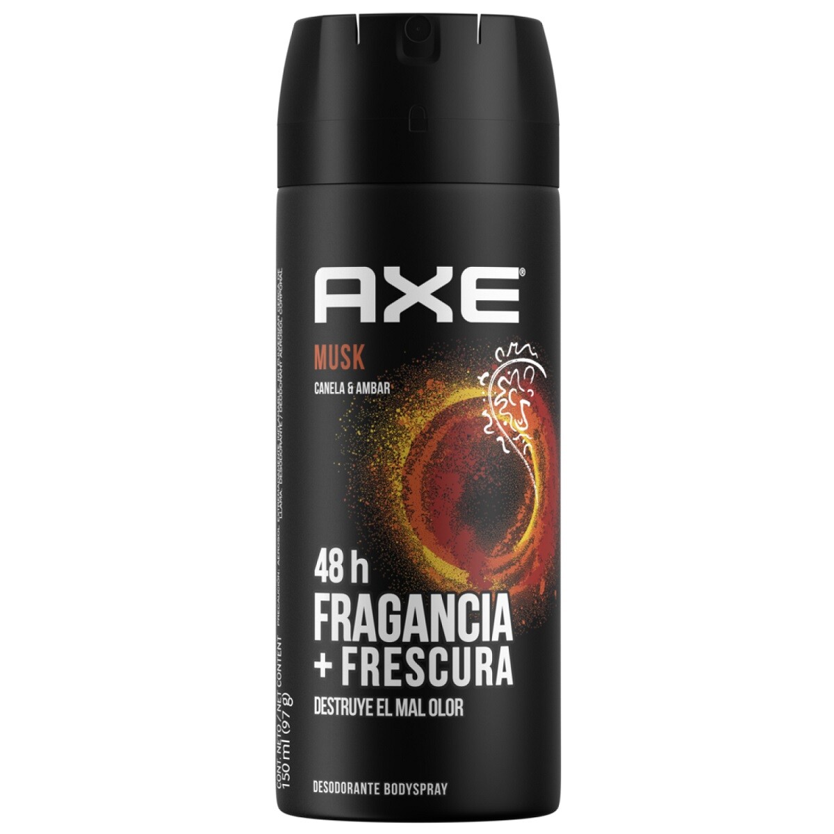 Desodorante Aerosol Axe Musk A/t 90 Grs. 