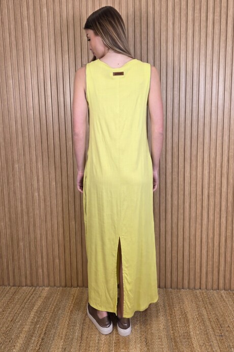 Vestido Mula Verde Lima