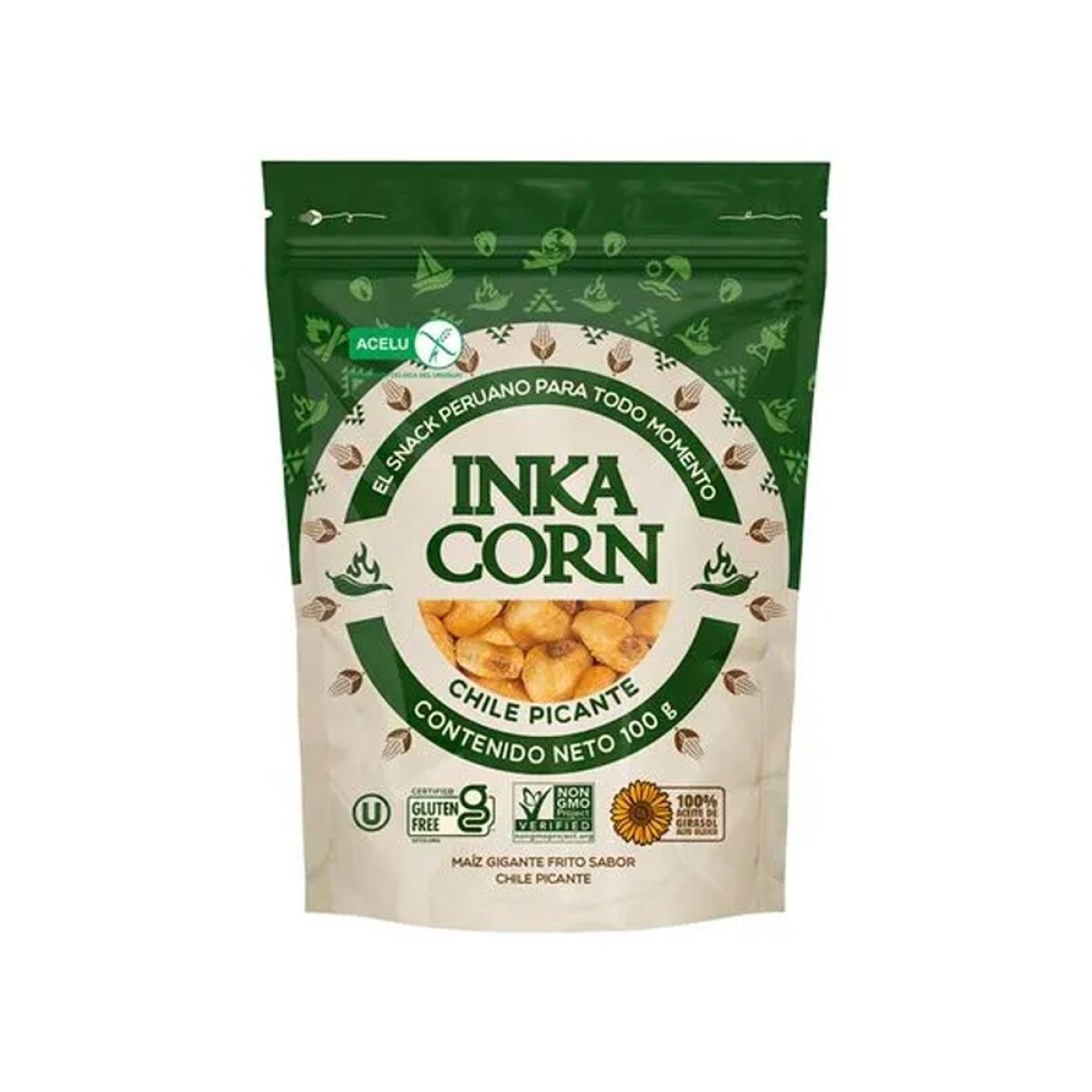 MAIZ PICANTE 100G INKA CHIPS 
