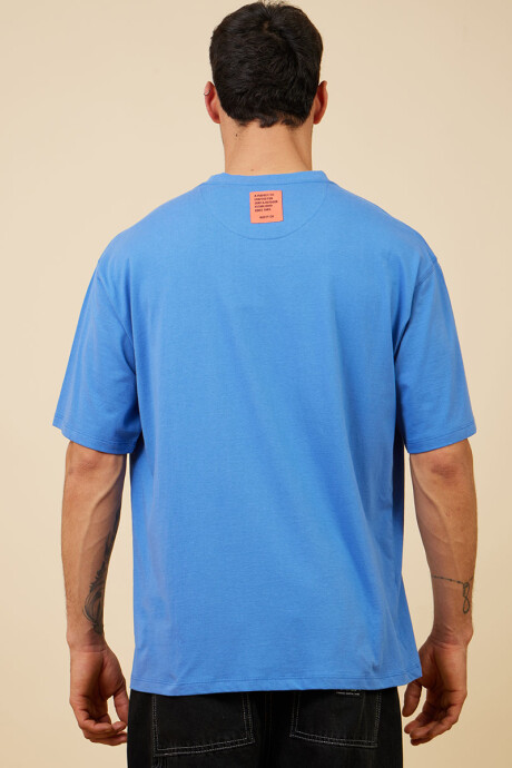 T-SHIRT SAGAMI RUSTY Azul
