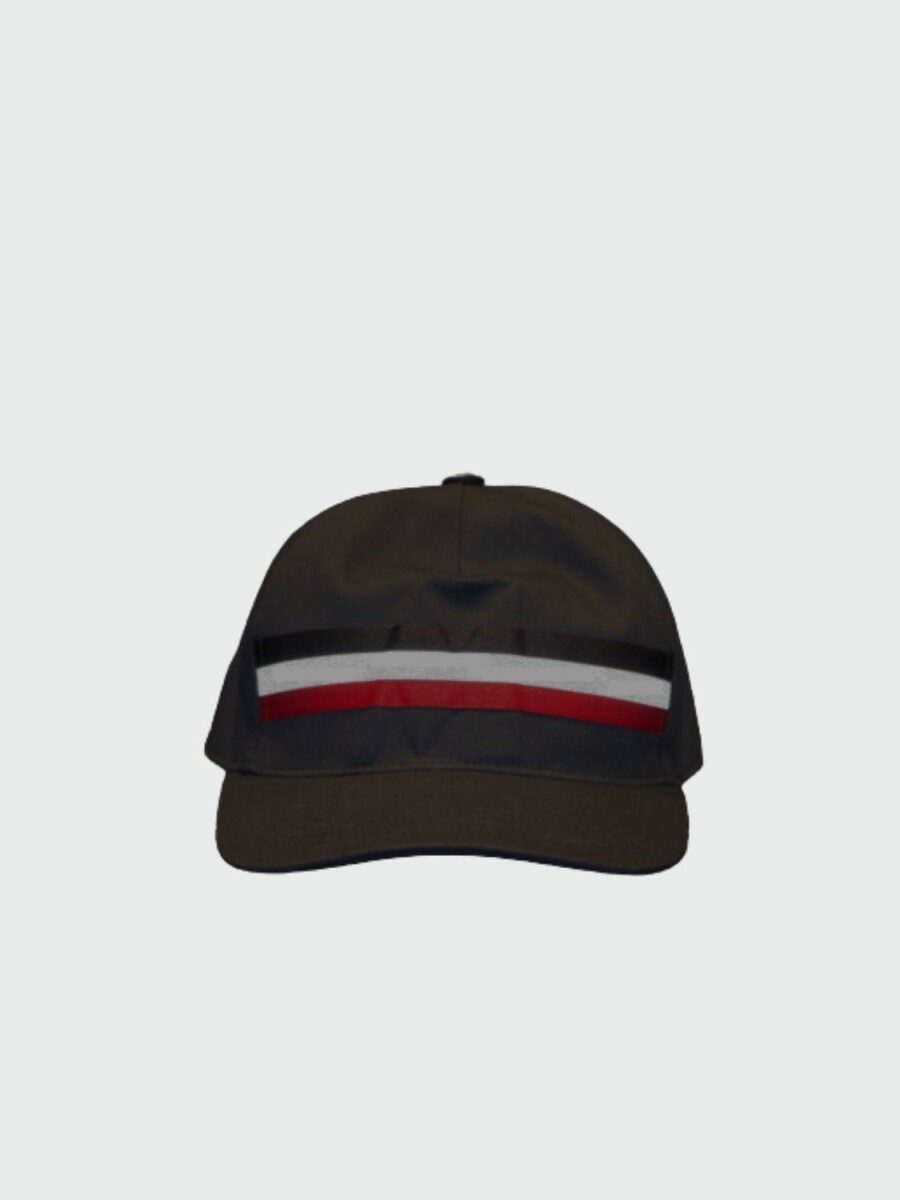 Moncler -Gorro con visera de algodón 
