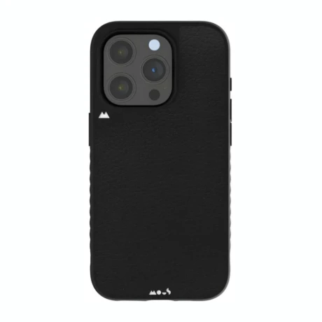 Case MOUS Leather 5.0 Para IPHONE 15 Pro Max Con MagSafe - Negro Case MOUS Leather 5.0 Para IPHONE 15 Pro Max Con MagSafe - Negro