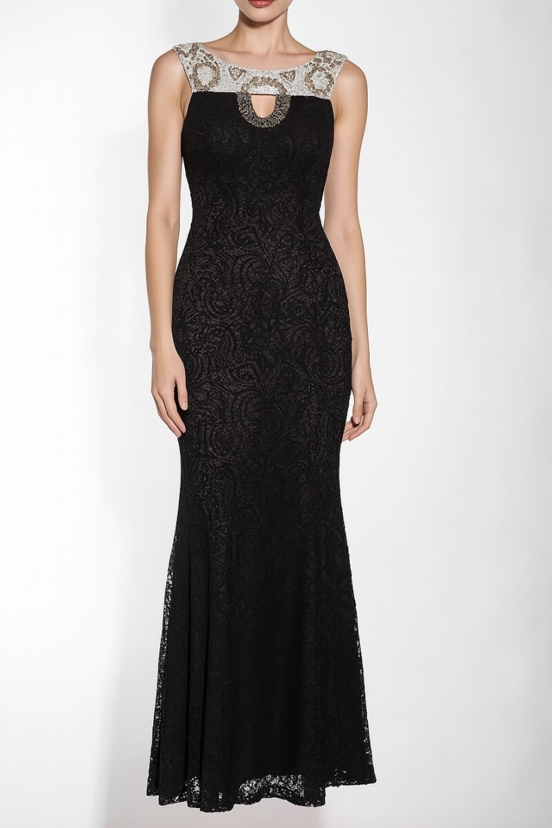 Vestido Rubí Negro