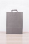 Bolsa lisa acuario 30x12x41 cm GRIS SOMBRA