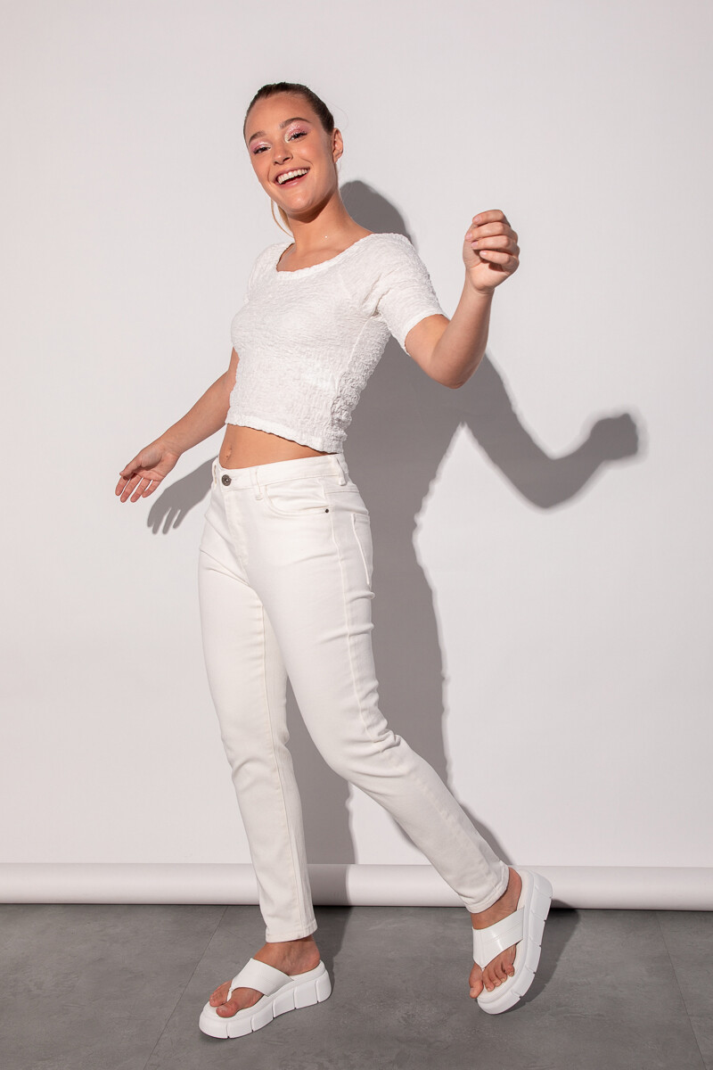 PANTALON MONTECARLO Blanco