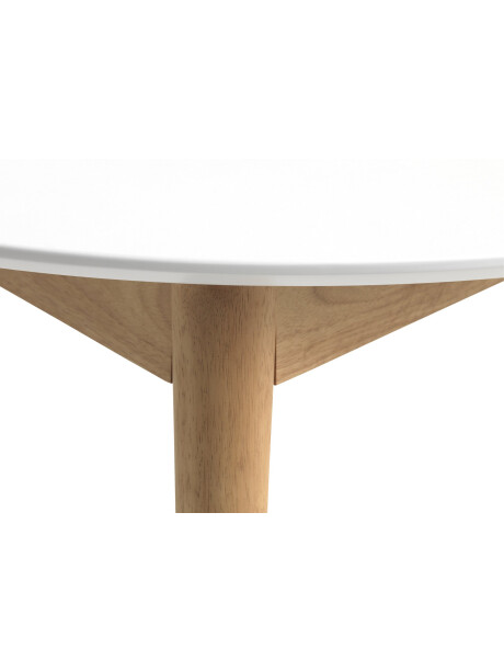 Mesa de comedor MARSTRAND Ø110/110x200 bl Mesa de comedor MARSTRAND Ø110/110x200 bl