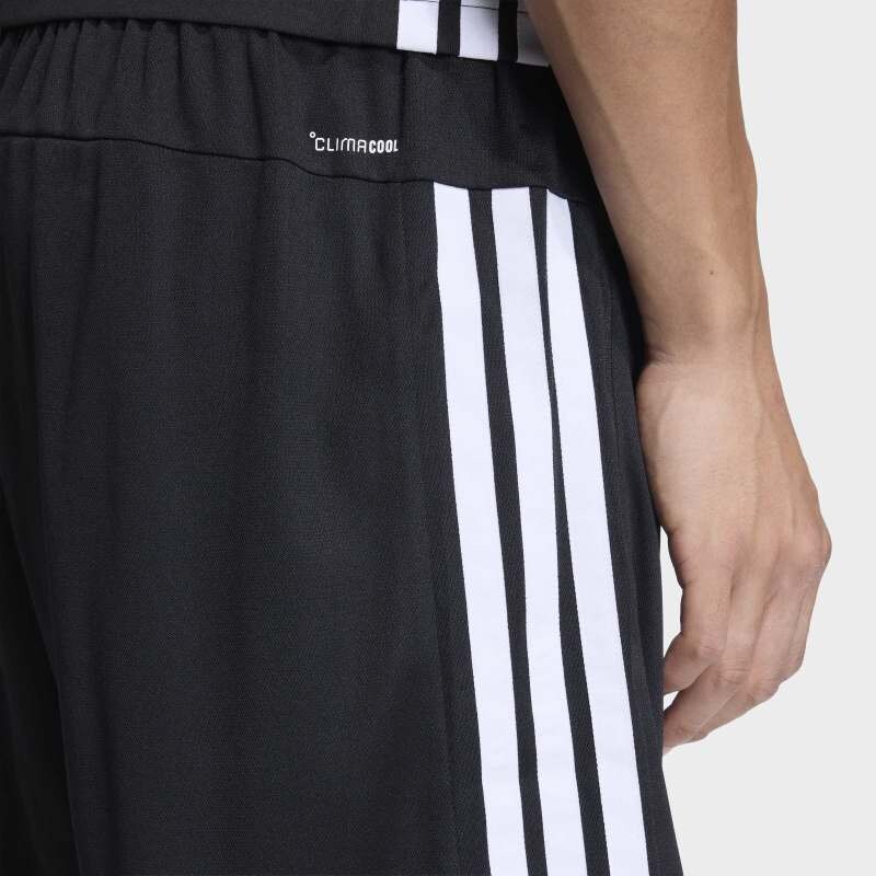 Short Adidas Workout Essentials Base 3 Rayas Negro