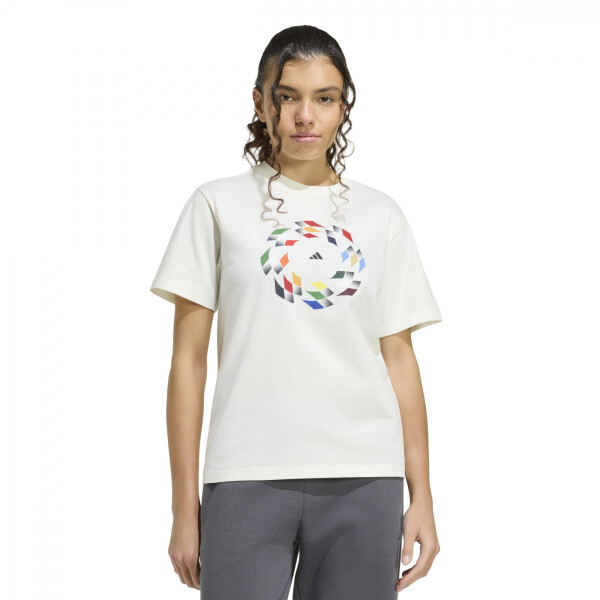 REMERA ADIDAS HOT Q2 Mujer KB7177 Blanco
