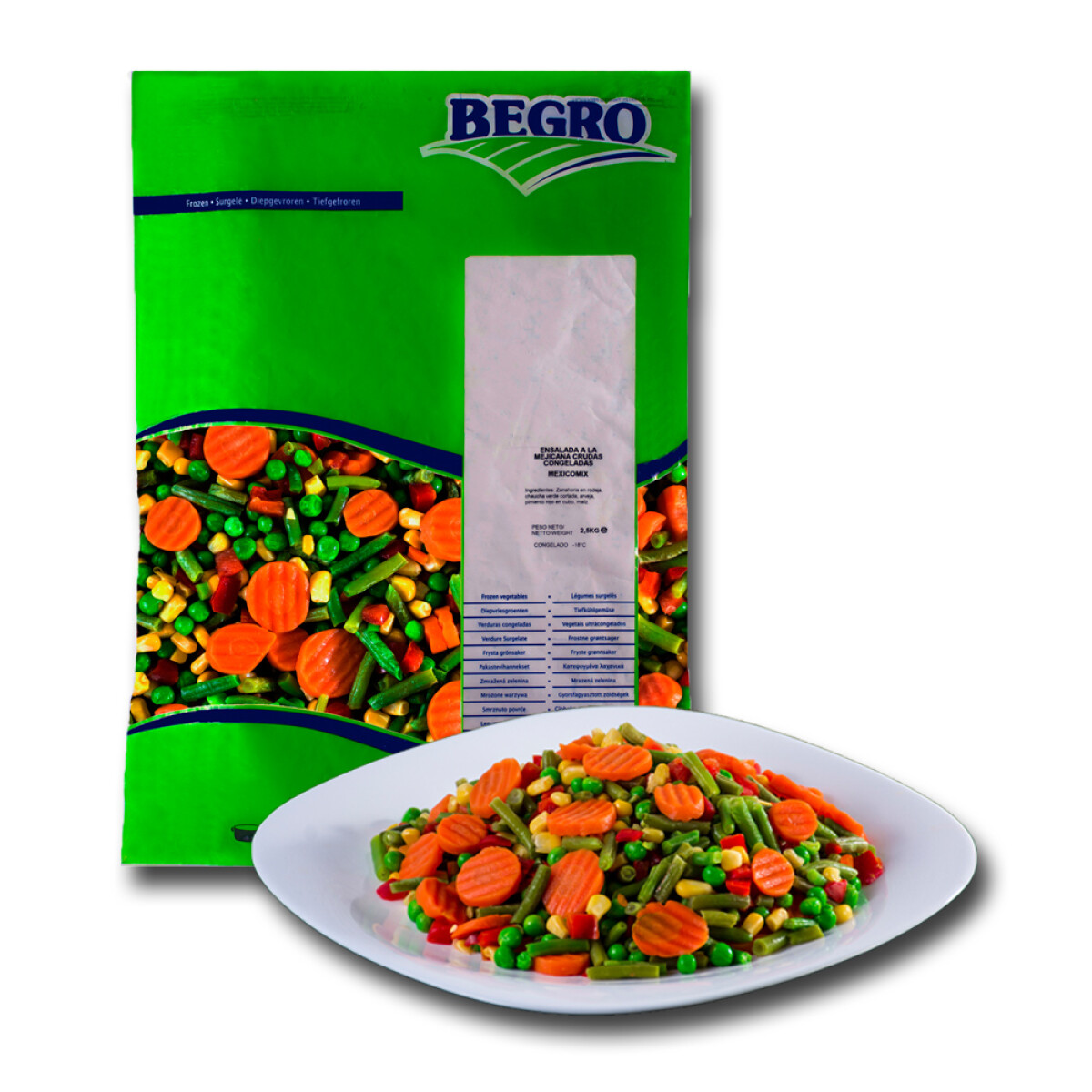 Ensalada Mexico Begro 1 Kg 