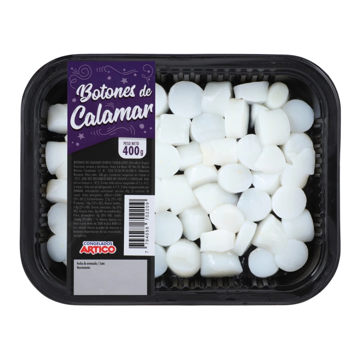 BOTONES DE CALAMAR 400G 