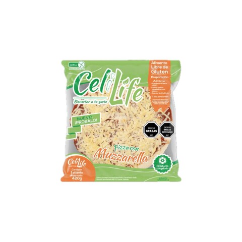 Pizzeta con Muzzarella Sin Gluten Celilife 450 Gramos Pizzeta con Muzzarella Sin Gluten Celilife 450 Gramos