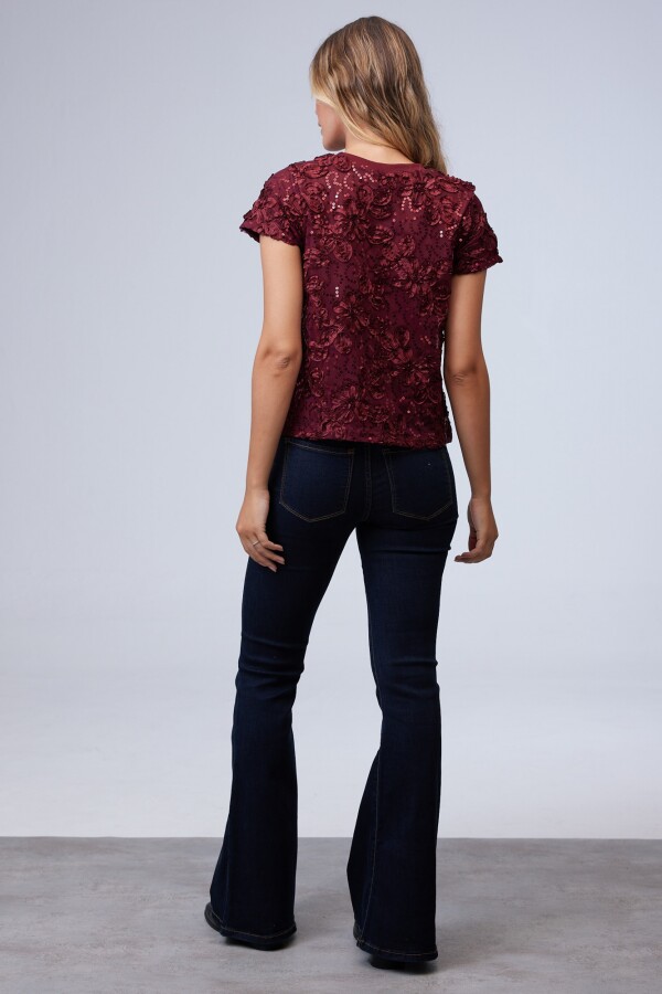 Blusa Bordada BORDEAUX