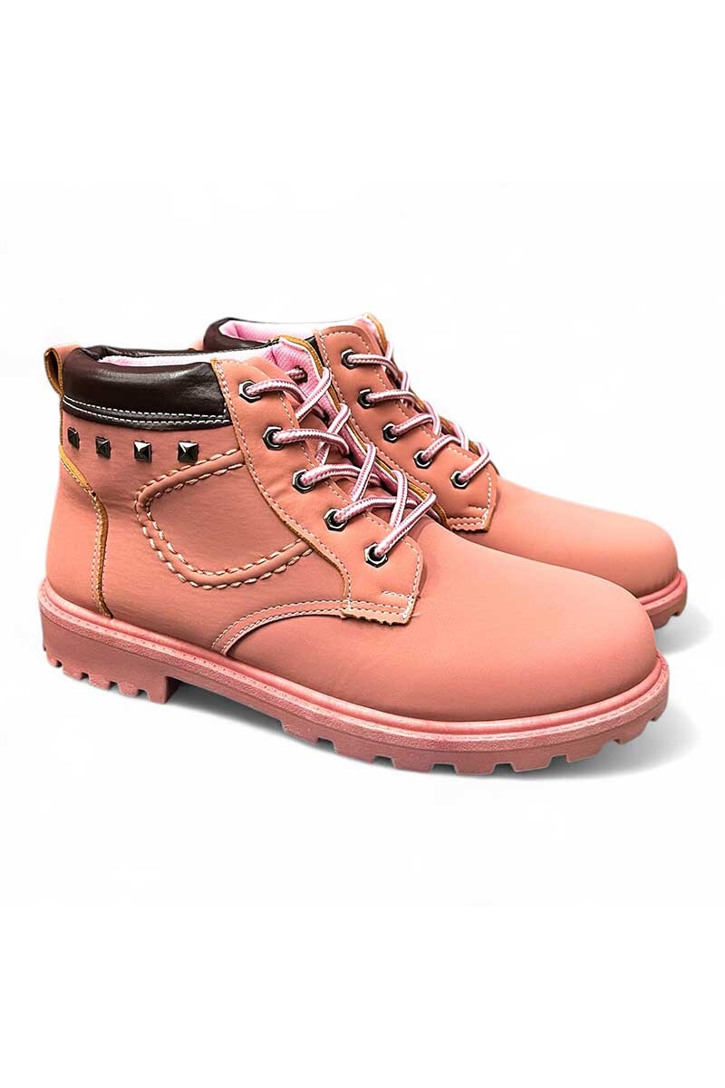 BOTA MUJER BBO BOTA CON TACHAS Rosa