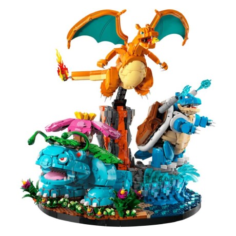 Lego Pokémon 72153 - Venusaur, Charizard y Blastoise - 6838 piezas Lego Pokémon 72153 - Venusaur, Charizard y Blastoise - 6838 piezas