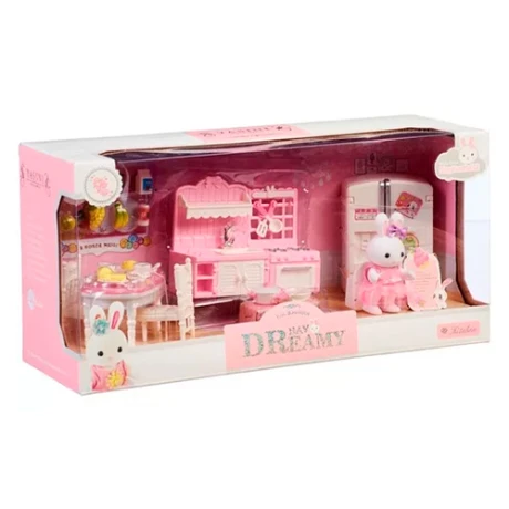 Juego Playset Infantil Conejo con Cocina Completa Bay Dream 001