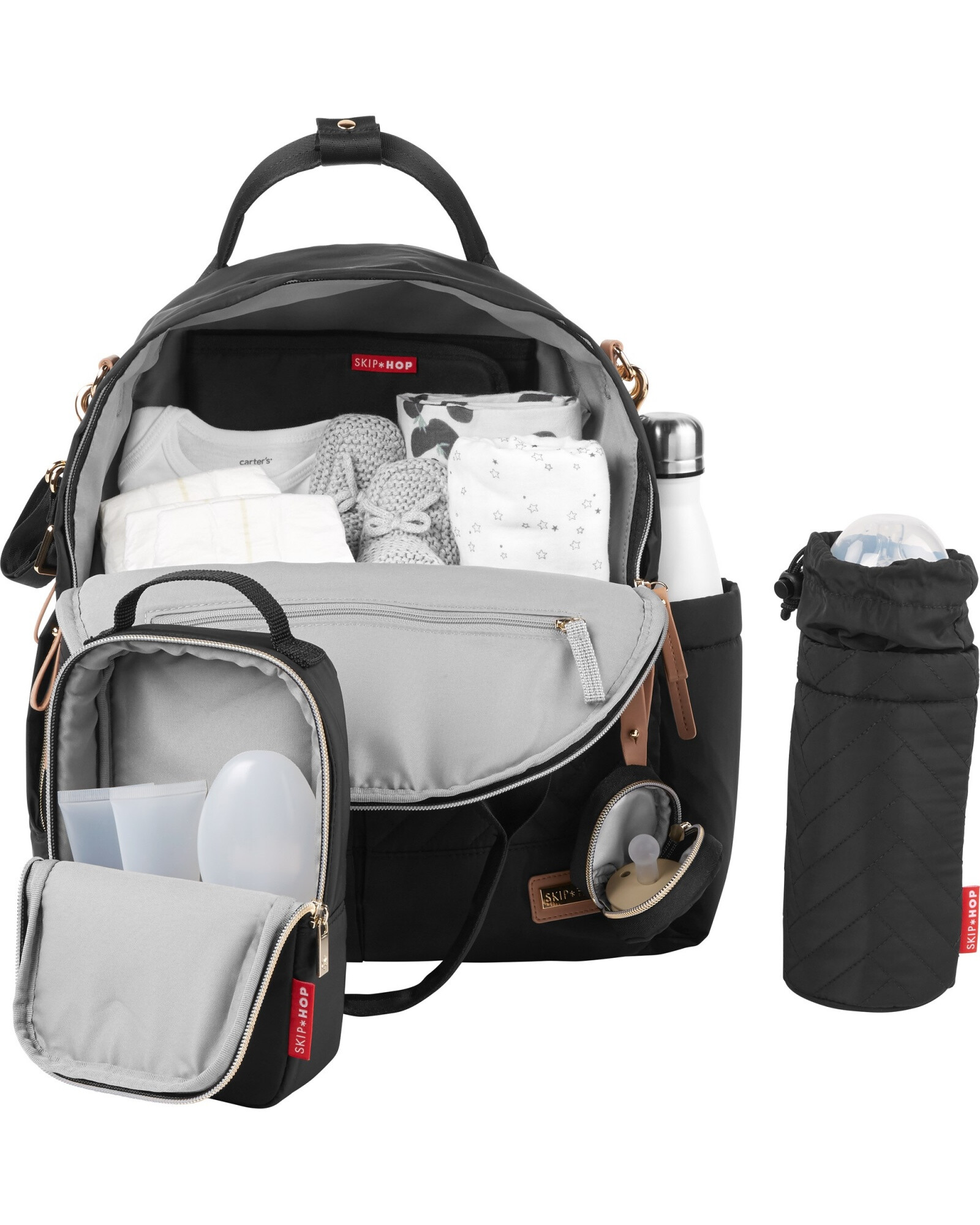 Mochila maternal Suite, negra Mochila maternal Suite, negra