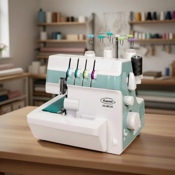 MÁQUINA DE COSER OVERLOCK DE 4 HILOS KASSEL MÁQUINA DE COSER OVERLOCK DE 4 HILOS KASSEL