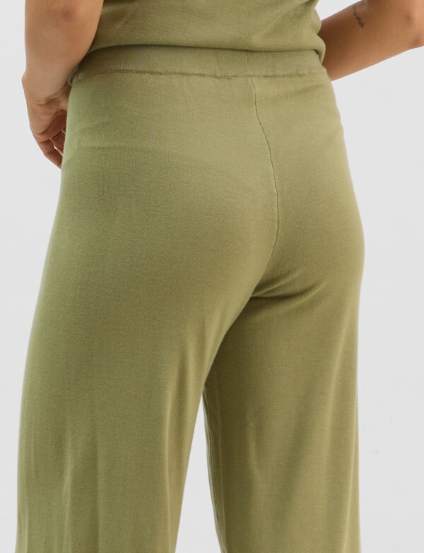 Pantalon Tejido OLIVA