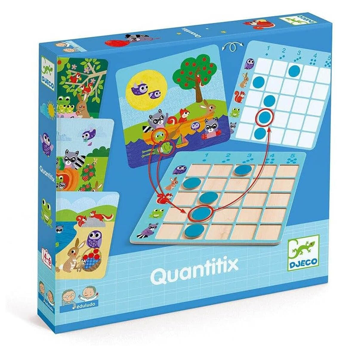 Aprendiendo a Contar Quantitix Djeco 