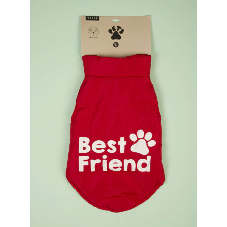 Capa matelace perro Rojo