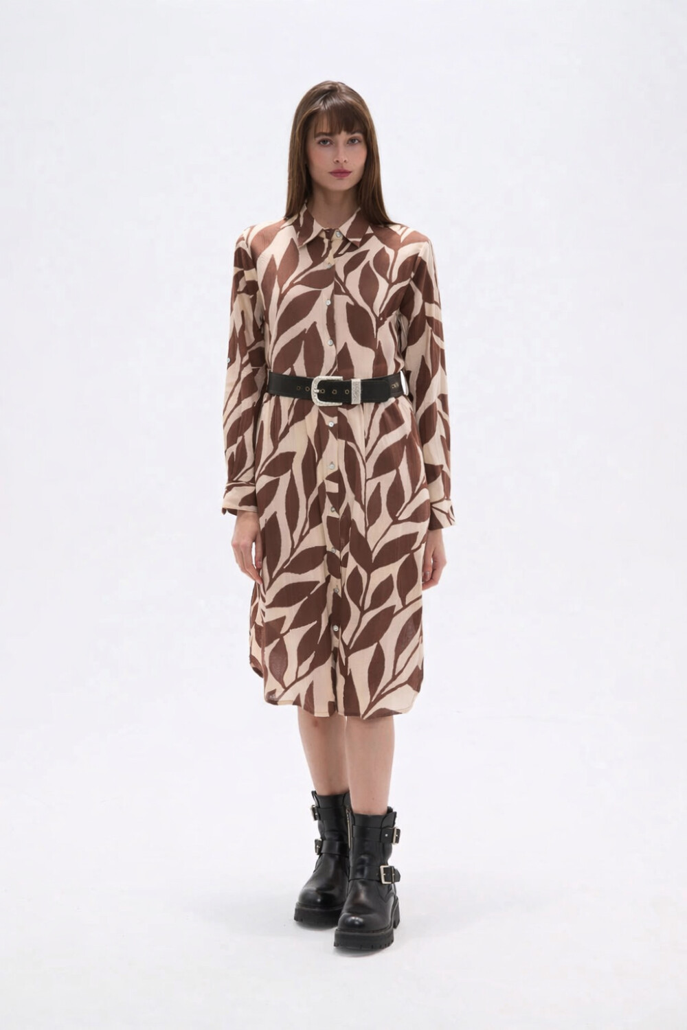 Vestido Sombre Estampado 2