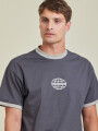 T-SHIRT RUNEL RUSTY Gris Oscuro