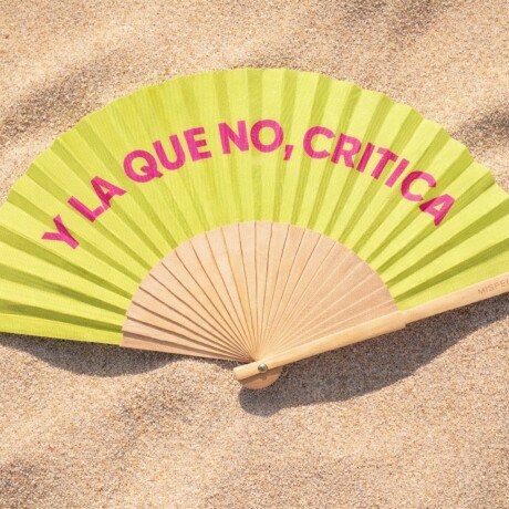 Abanico Mis Petates Verde Claro