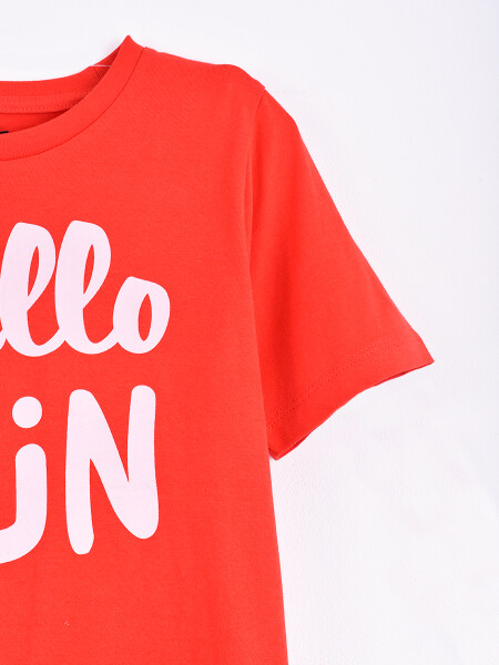 REMERA POLA ROJO