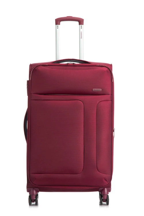 Valija de tela expansible Discovery - Grande 28" Bordeaux