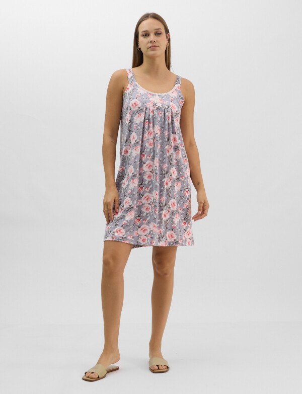 Camison Print GRIS/MULTI