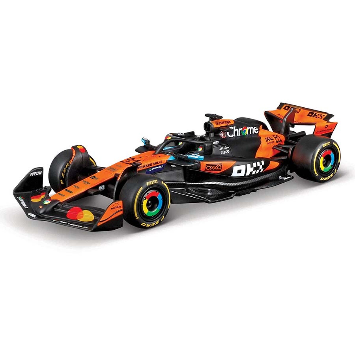 JUGUETE BBURAGO AUTO F1 1:43 MCLAREN PIA 38248 