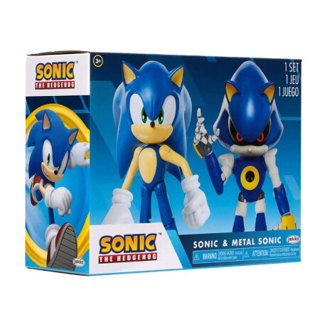 Figura Sonic & Metal Sonic - Pack 2 Figura Sonic & Metal Sonic - Pack 2