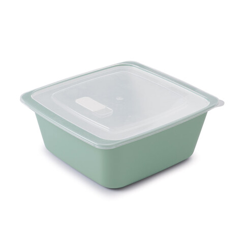 Recipiente Cuadrado 2L Varios Colores MENTA