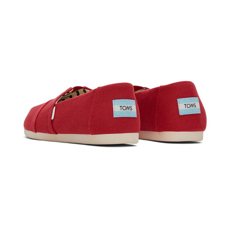 Alpargatas Recycled Cotton Mujer Red